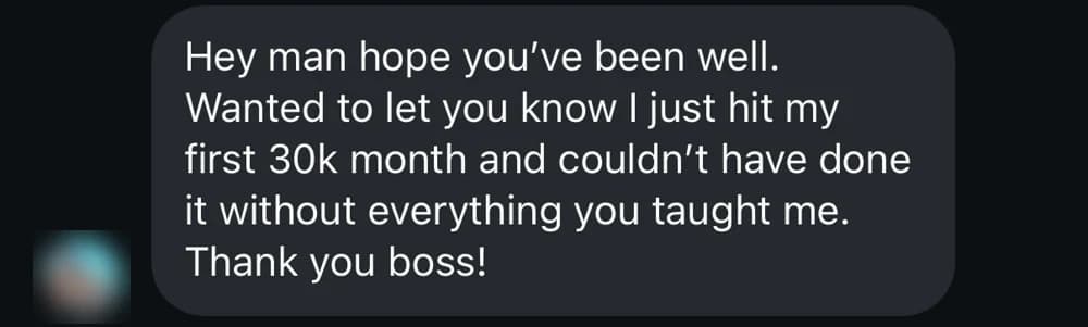Message from Jeff about their result