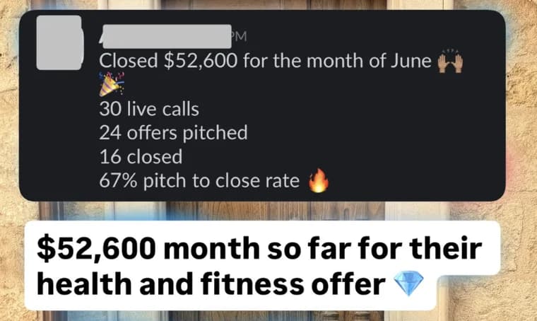 Client win shared with Gus