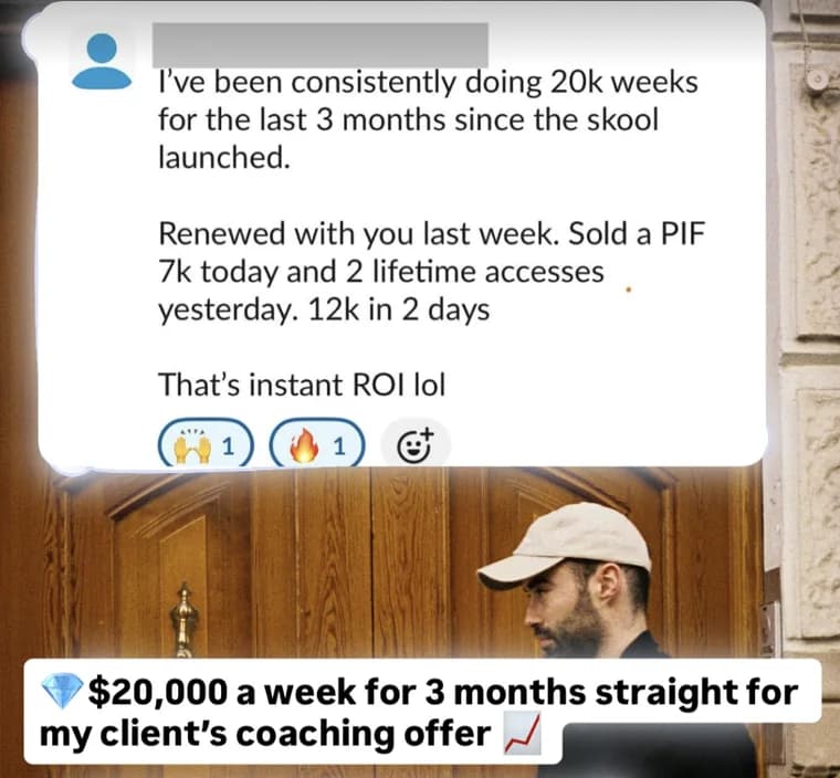 Client win shared with Gus